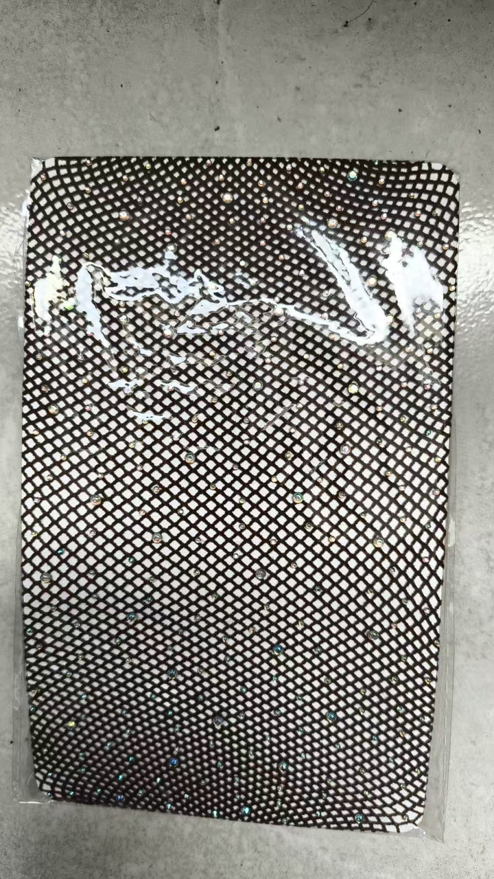 Thin Sexy Mesh Rhinestone Pantyhose