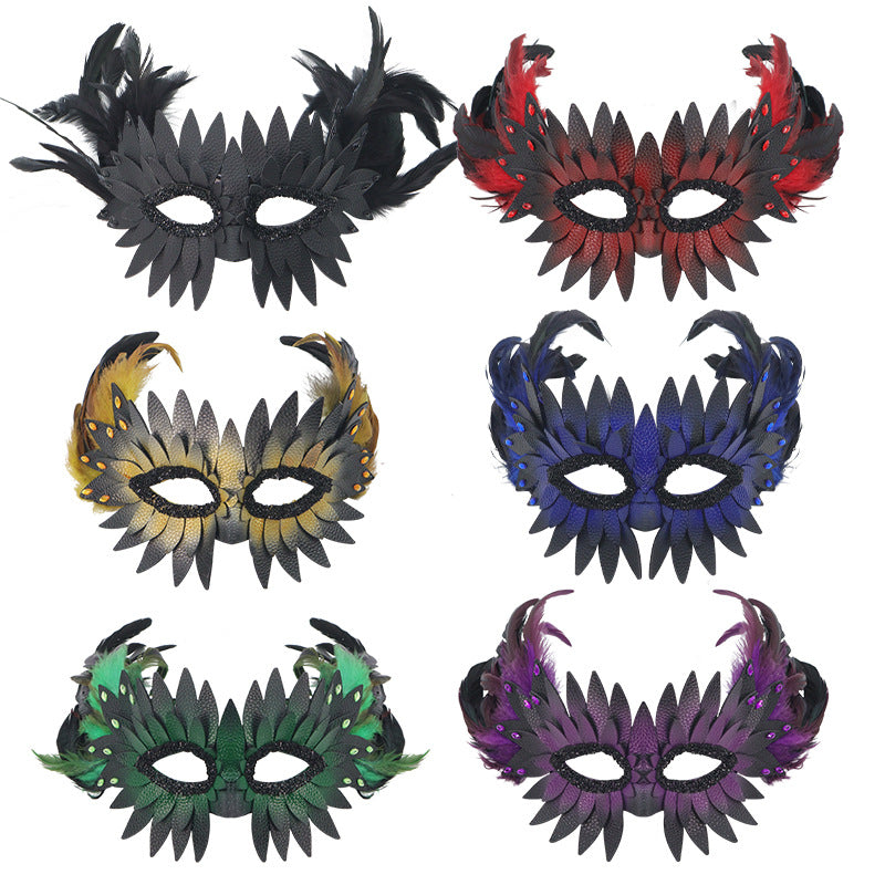 Hot-selling high-end feather masks