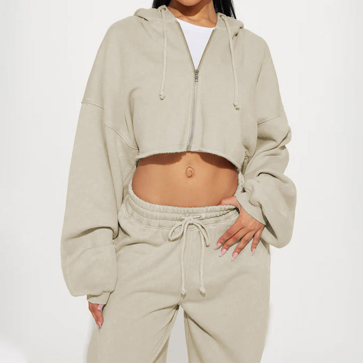 New Spring/Autumn Stylish Long-Sleeve Casual Sweatshirt Set