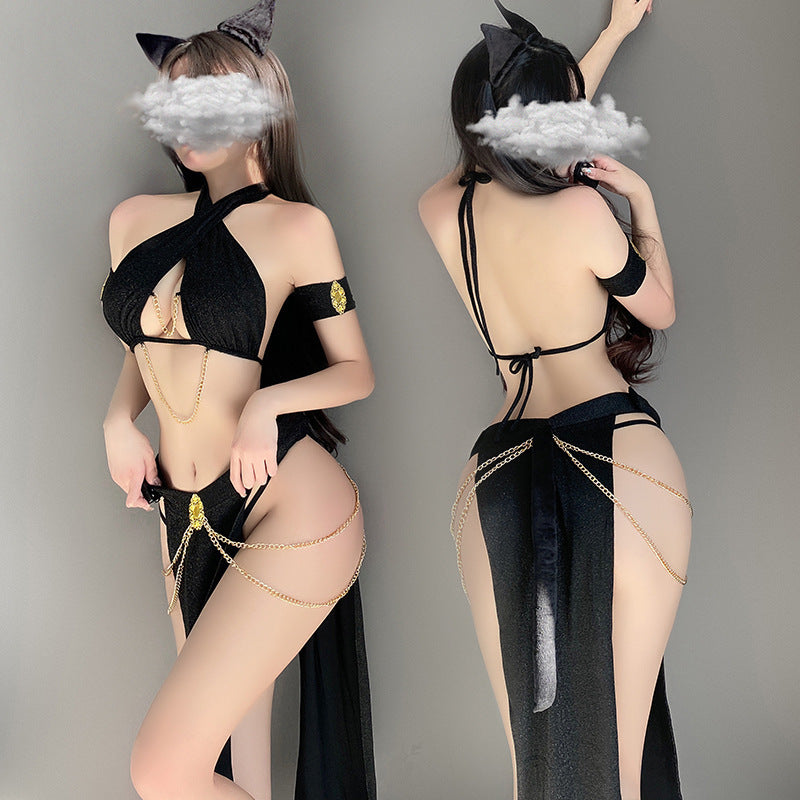 New sexy queen style catwoman suit