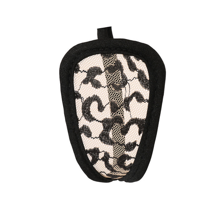 Men’s leopard-print “elephant trunk” style underwear