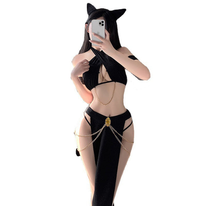 New sexy queen style catwoman suit
