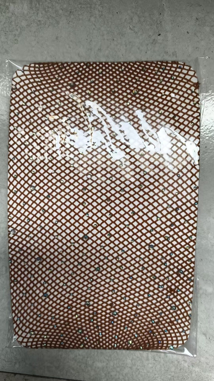 Thin Sexy Mesh Rhinestone Pantyhose