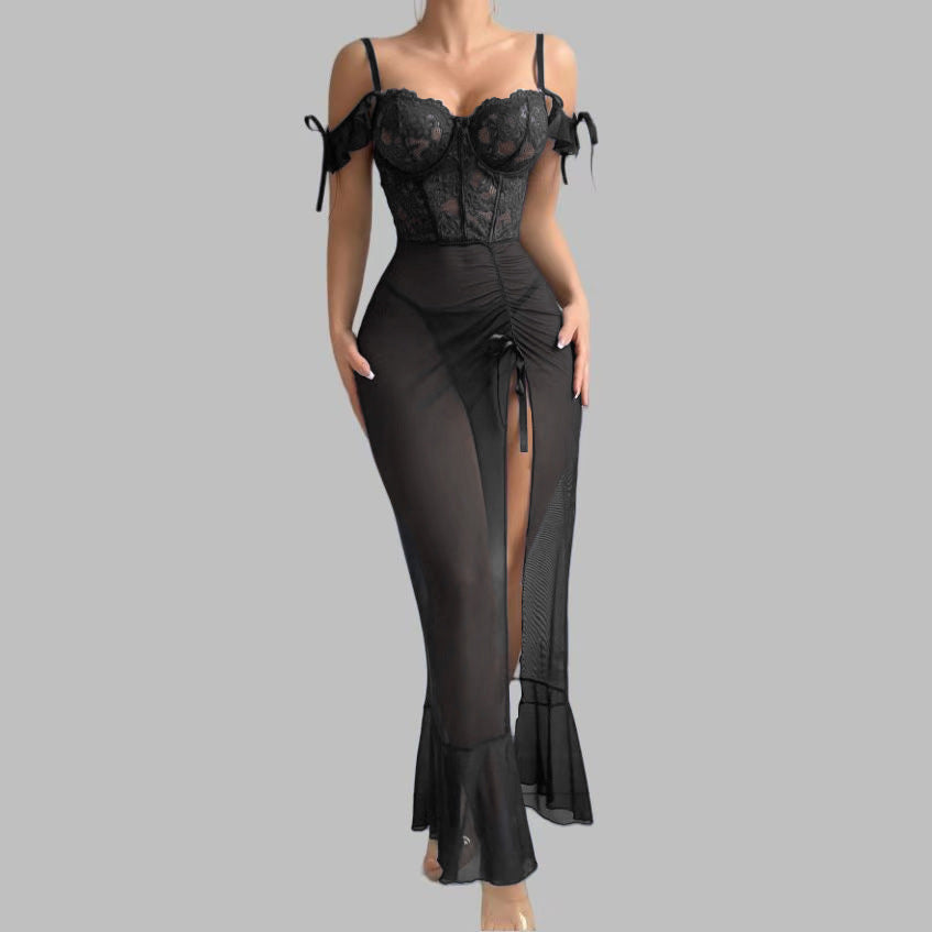 Sexy see-through women's pajamas