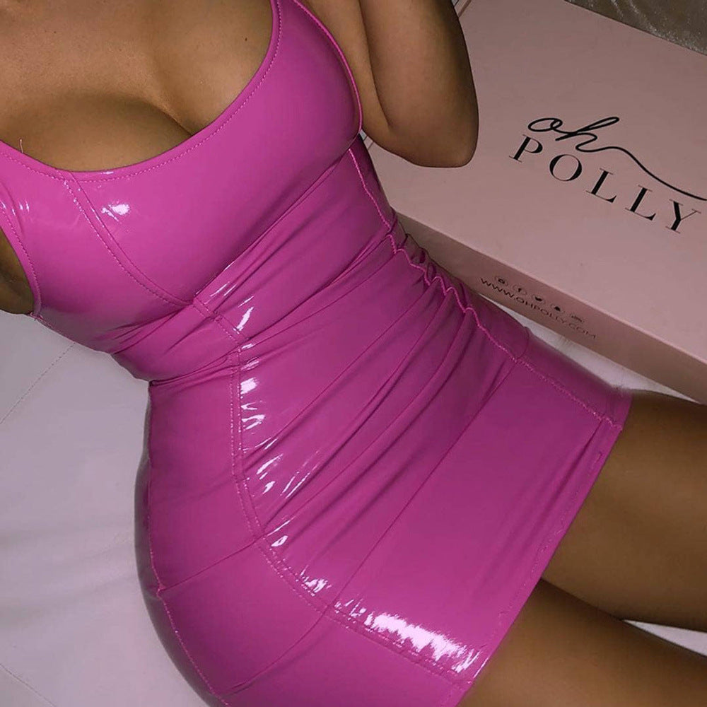 Party Sexy Sleeveless Hip Skirt