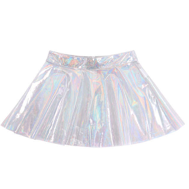 Stylish sheer mini skirt