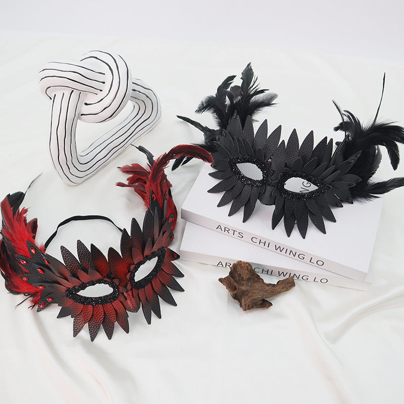 Hot-selling high-end feather masks