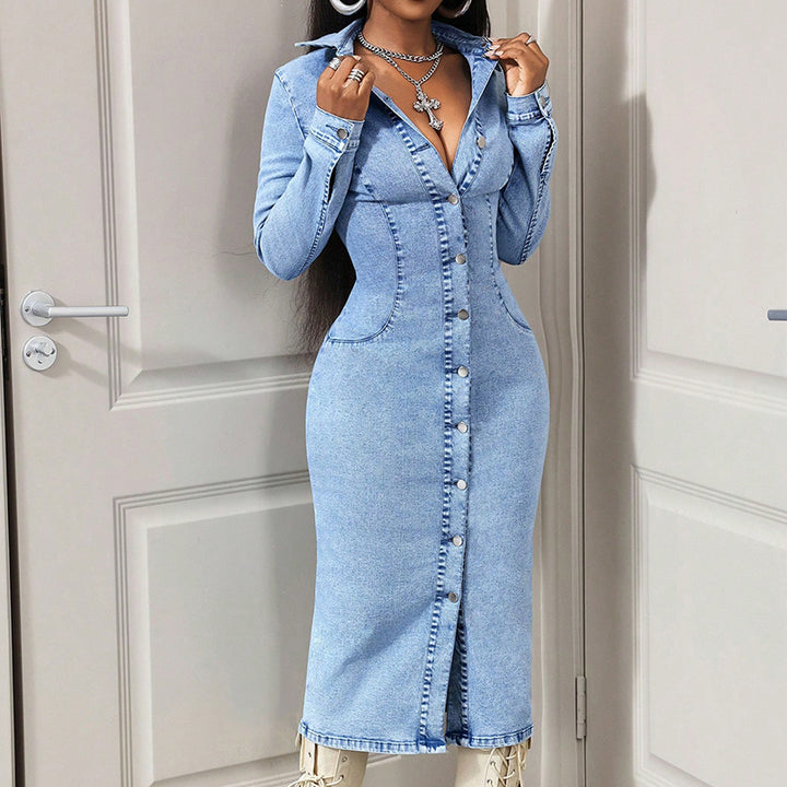 Women’s Stylish Stretch Casual Denim Skirt (Perfect for Outings)