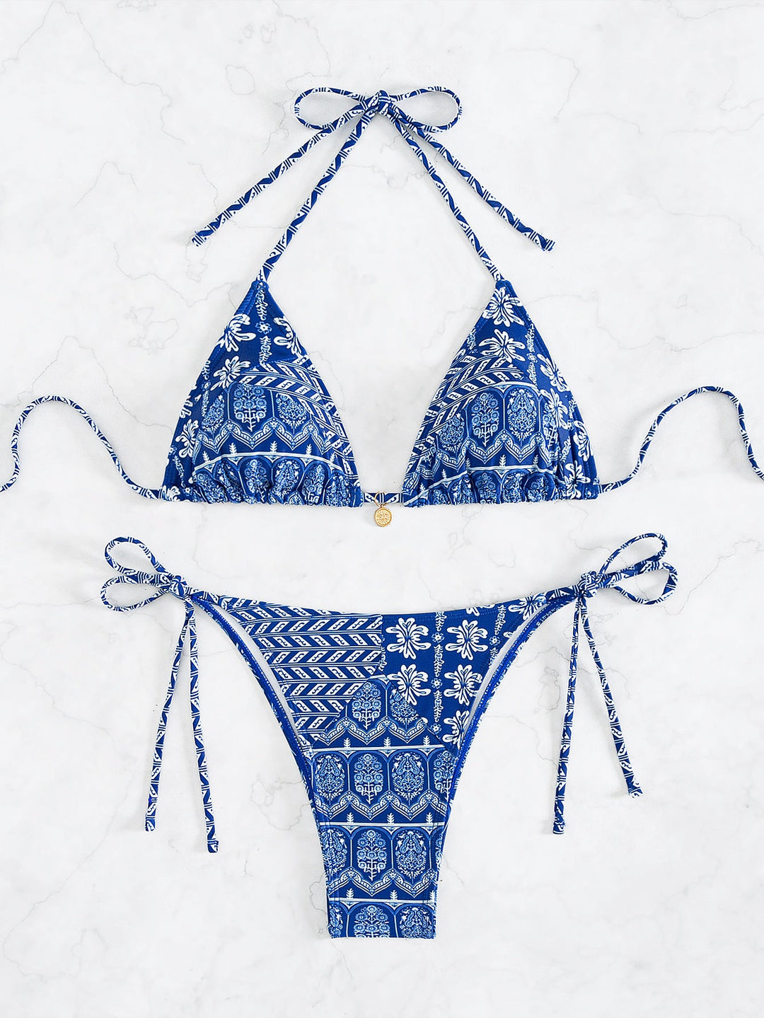 New Printed Sexy Bikini Two-Piece Swimsuit