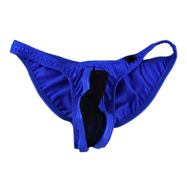 Men’s Silky Ice-Silk Mesh Pouch-Support Underwear