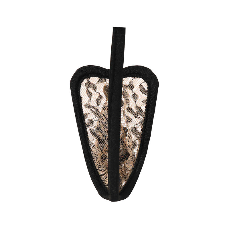 Men’s leopard-print “elephant trunk” style underwear