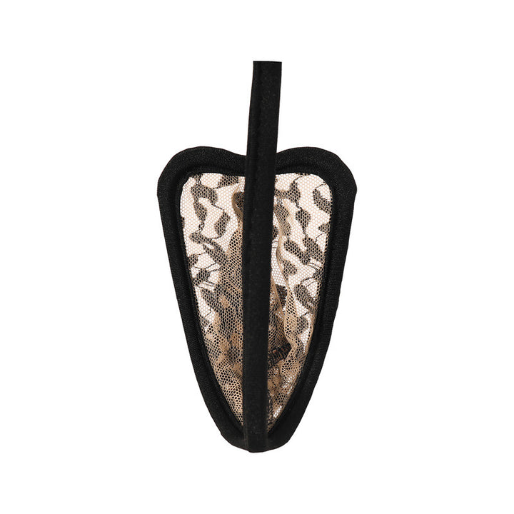 Men’s leopard-print “elephant trunk” style underwear