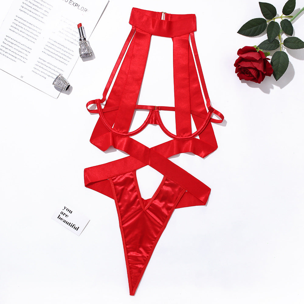 Popular backless hollow tights