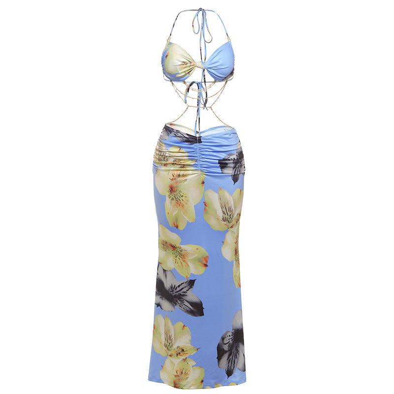 New backless sexy dress