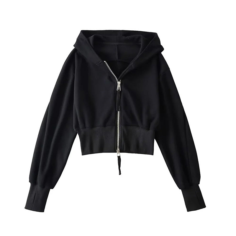 New Stylish Double-Zipper Hooded Sweatshirt (Spring/Autumn Style)
