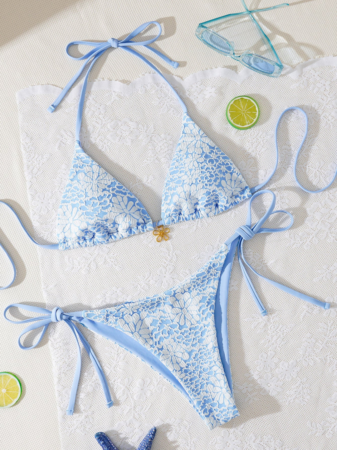 New Printed Sexy Bikini Two-Piece Swimsuit