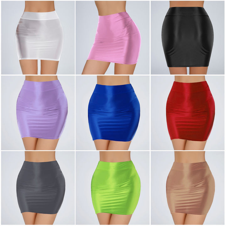 New ultra-thin silky high-elastic bodycon dress