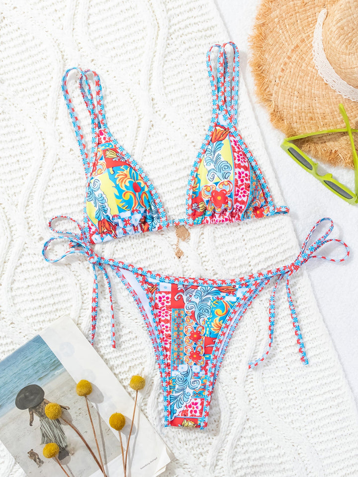 New Printed Sexy Bikini Two-Piece Swimsuit