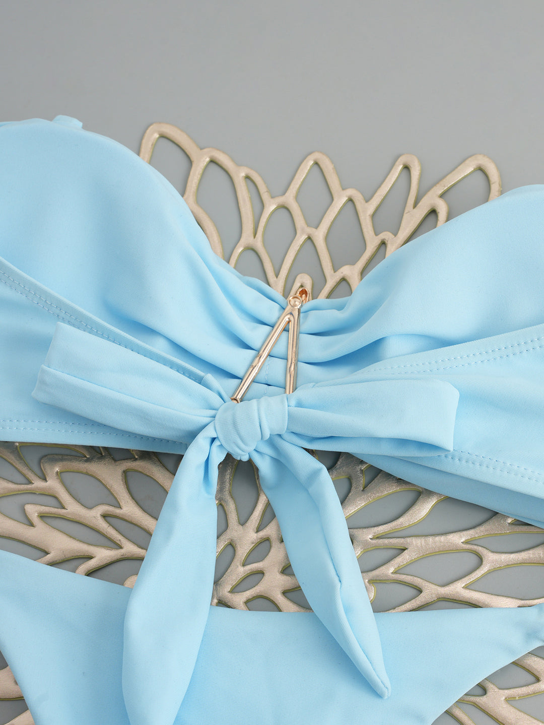 New Premium Five-Star Strapless Bikini Set