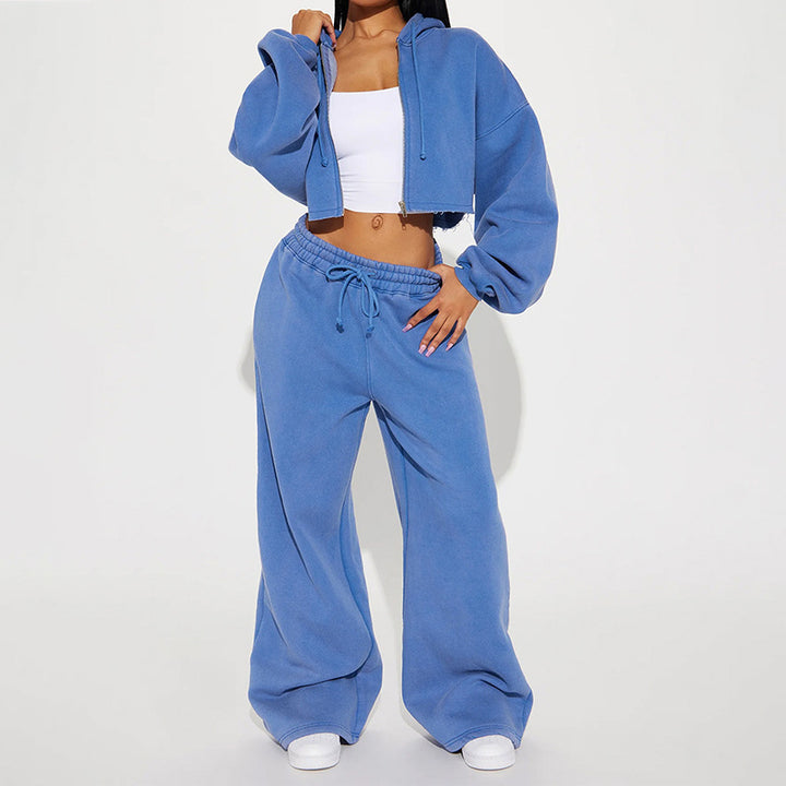 New Spring/Autumn Stylish Long-Sleeve Casual Sweatshirt Set