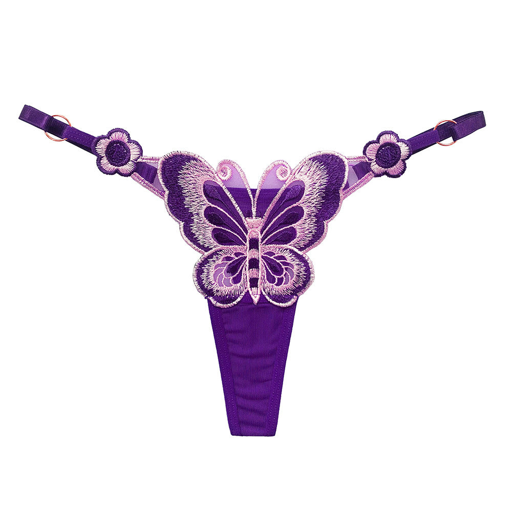 Tanga mit Schmetterlingselementen