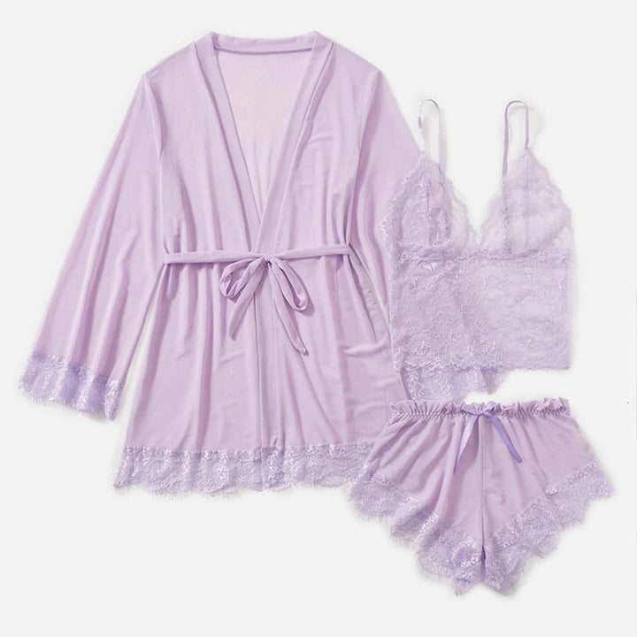 Best-selling 3-piece lace camisole set