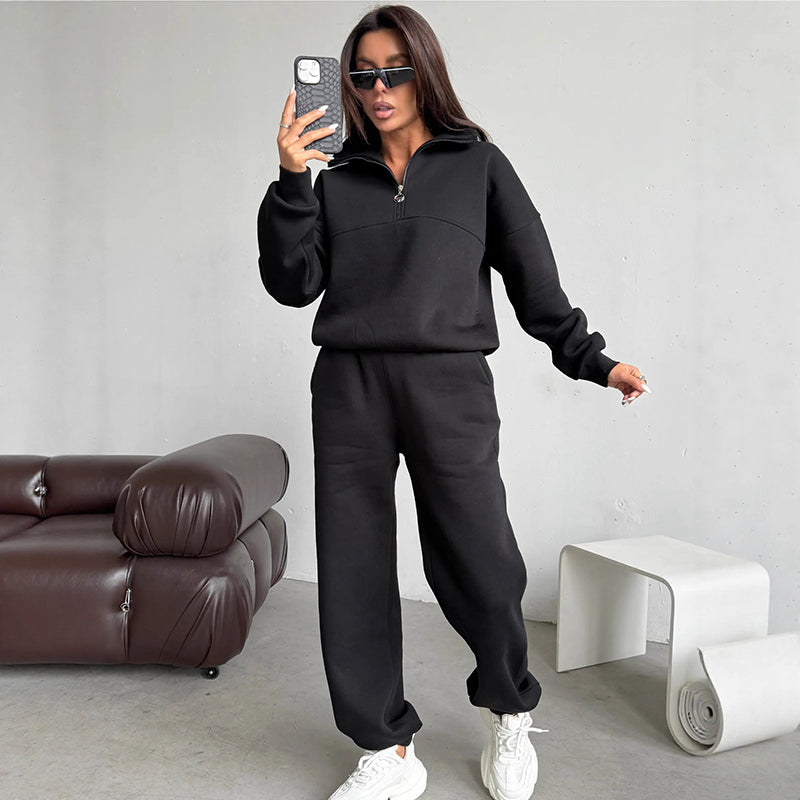 Casual Sweatshirt Set for Autumn/Winter