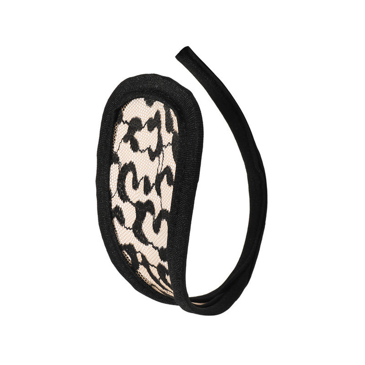 Men’s leopard-print “elephant trunk” style underwear