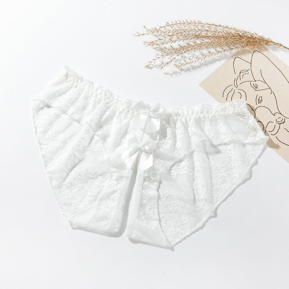 Durchsichtige Spitzenunterwäsche für Damen purer Lust