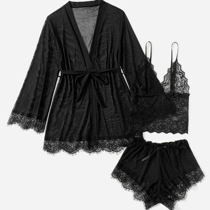 Best-selling 3-piece lace camisole set