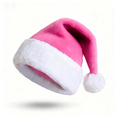 Christmas party thickened folding colorful Christmas hat