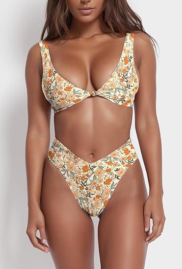 New swimsuit women's sexy bikini high waist