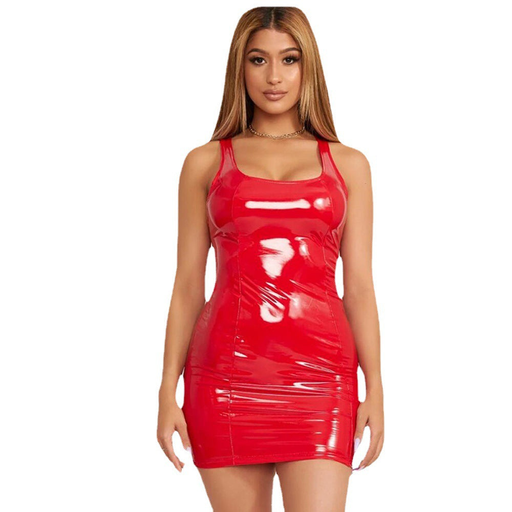 Party Sexy Sleeveless Hip Skirt