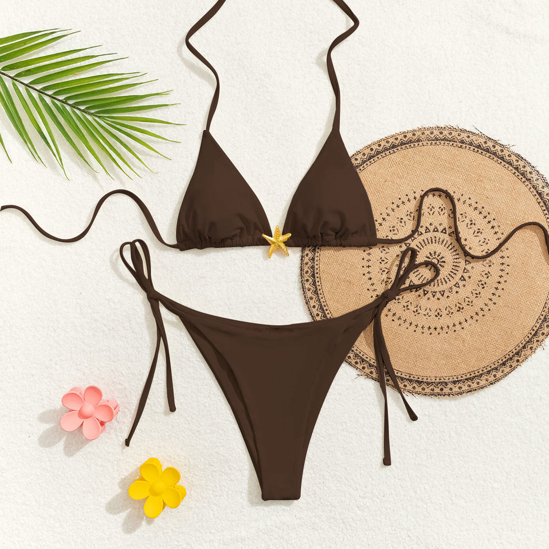 New Printed Sexy Bikini Two-Piece Swimsuit