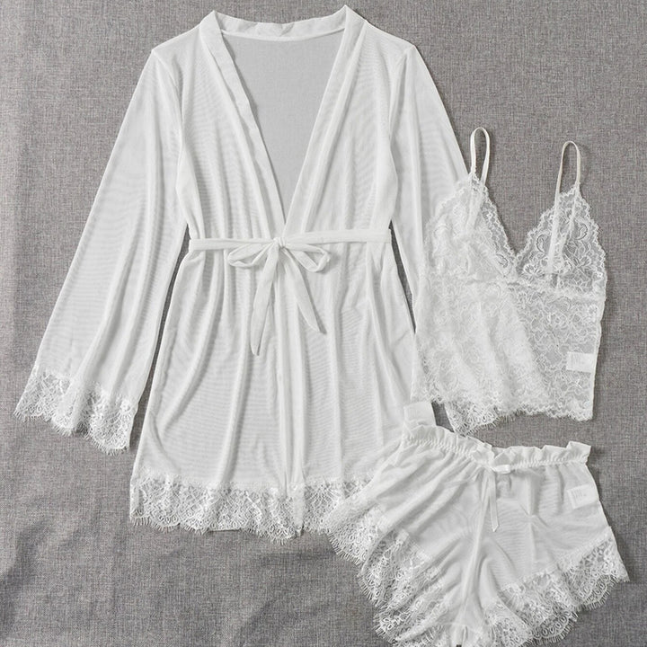 Best-selling 3-piece lace camisole set