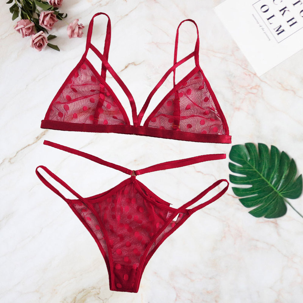 Sexy bikini bra set