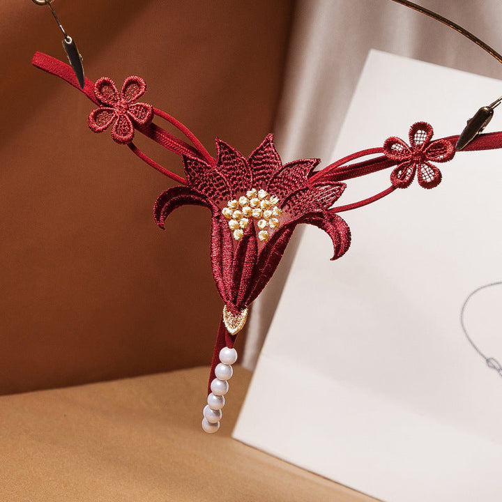 Pearl Flower Thong(Buy 1, Get 2 Free)