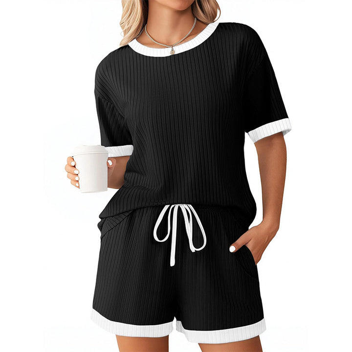 New Summer Short-Sleeved Loungewear Set