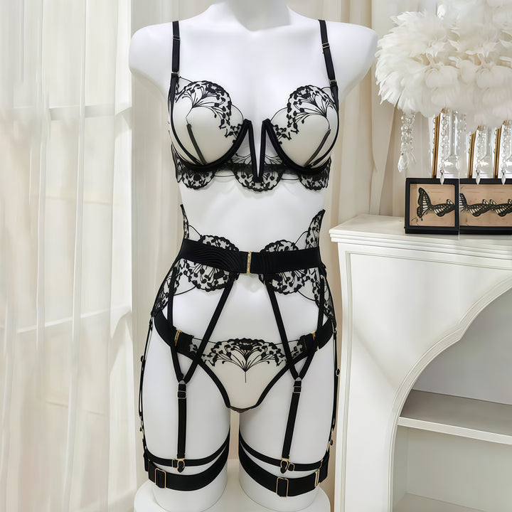 New Sheer lace lingerie set