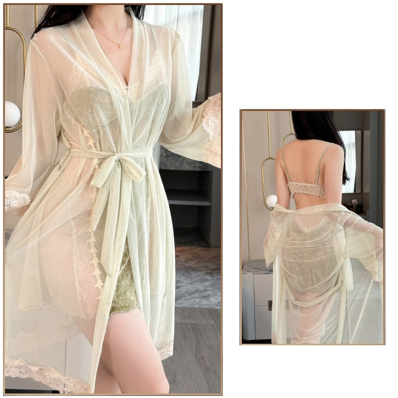 Brand-new sheer camisole sleepwear set
