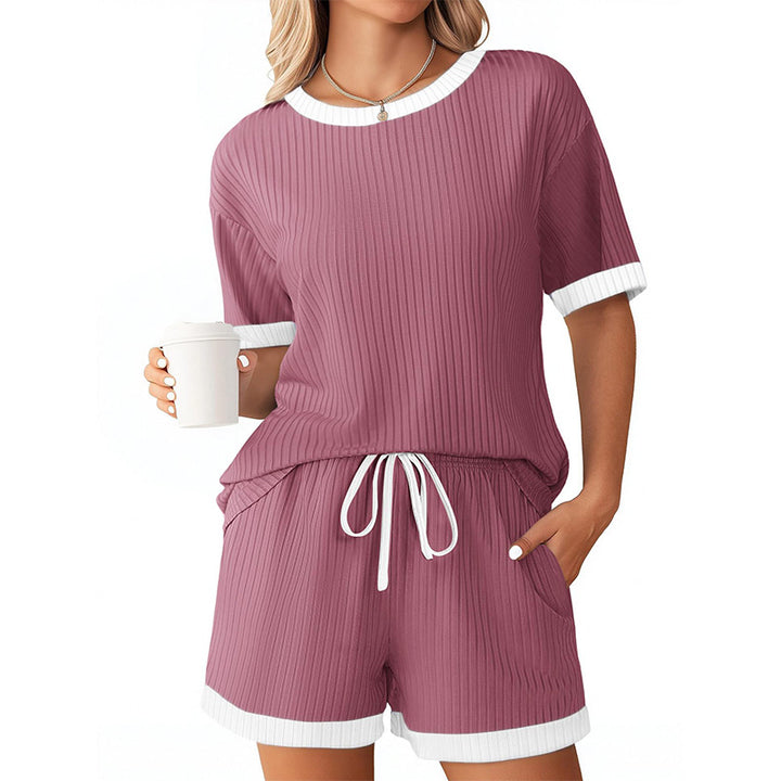 New Summer Short-Sleeved Loungewear Set