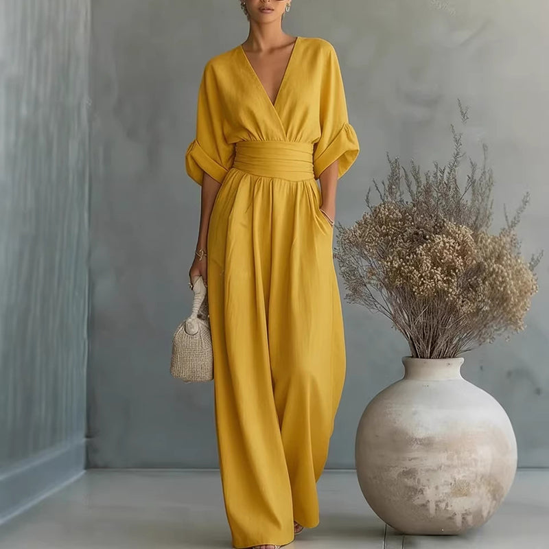 Elegant V-neck women&