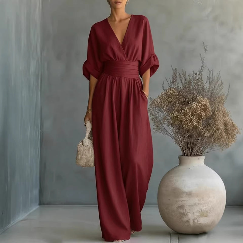Elegant V-neck women&