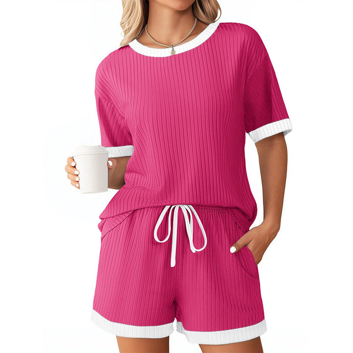New Summer Short-Sleeved Loungewear Set