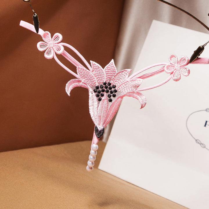 Pearl Flower Thong(Buy 1, Get 2 Free)