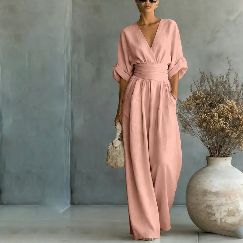 Elegant V-neck women&