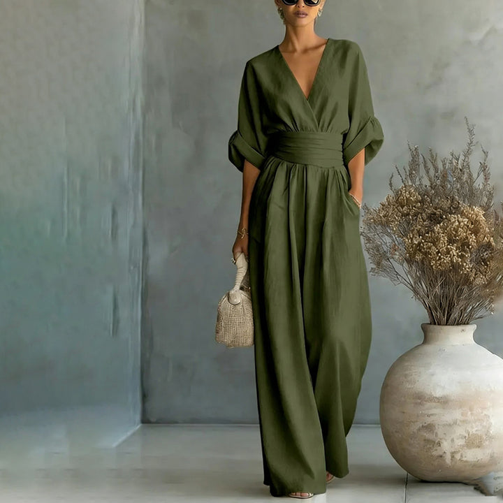 Elegant V-neck women&