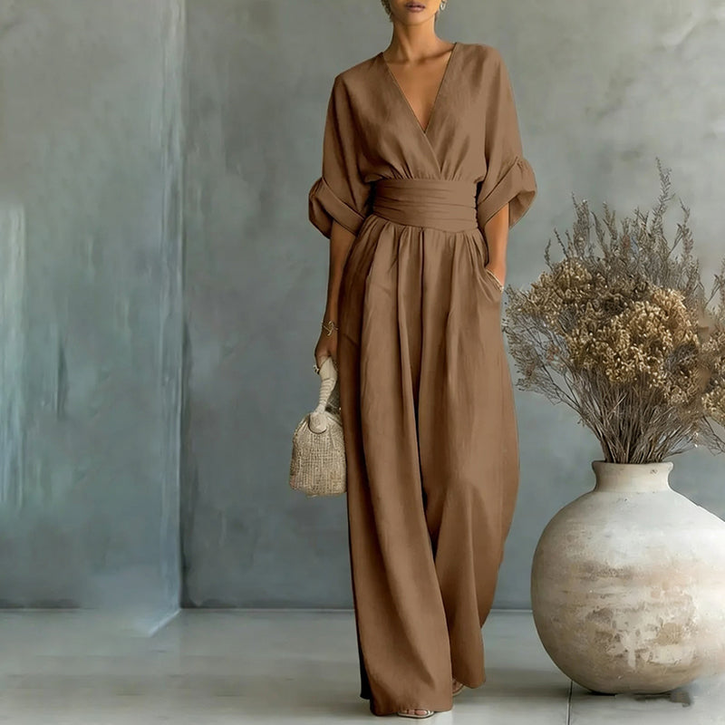 Elegant V-neck women&