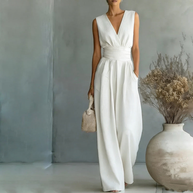 Elegant V-neck women&