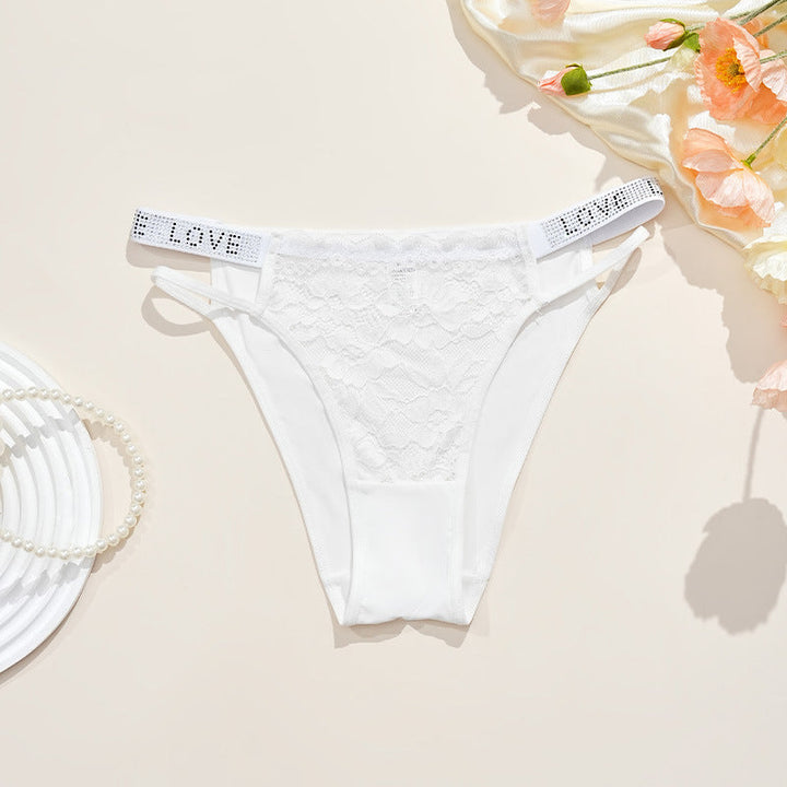 Diamond Lace Ice Silk Thong(Buy 1, get 2 free)